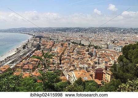 Stock Photo - Townscape, Nice, Cote d'Azur, France, Europe. Fotosearch