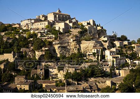 "Townscape of Gordes, Vaucluse, Provence, France, Europe" View Large Photo Image Picture - "Townscape of Gordes, Vaucluse, Provence, France, Europe". Fotosearch