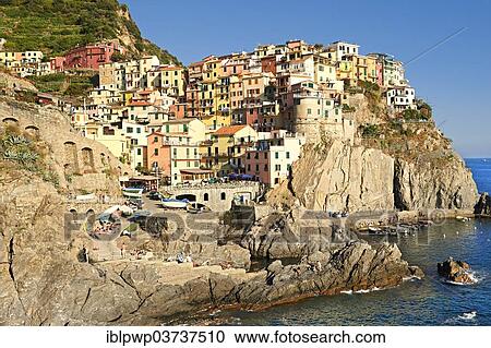 "Townscape of Manarola, Manarola, Cinque Terre, Liguria, Italy, Europe" View Large Photo Image Stock Image - "Townscape of Manarola, Manarola, Cinque Terre, Liguria, Italy, Europe". Fotosearch