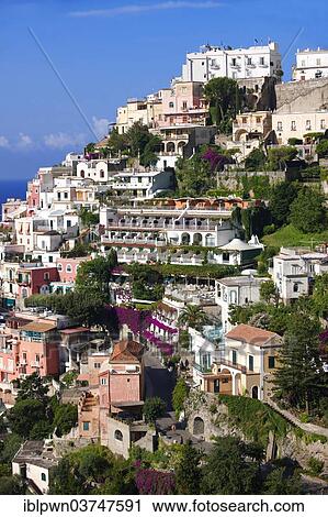 "Townscape of Positano, Amalfi Coast, Campania, Italy, Europe" View Large Photo Image Stock Image - "Townscape of Positano, Amalfi Coast, Campania, Italy, Europe". Fotosearch