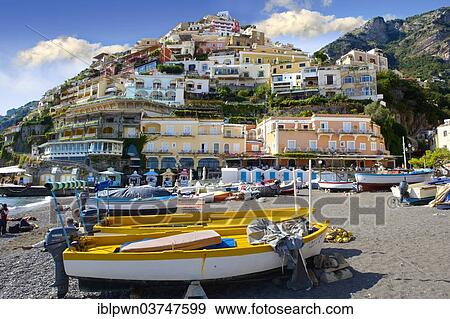 "Townscape of Positano, Amalfi Coast, Campania, Italy, Europe" View Large Photo Image Stock Photo - "Townscape of Positano, Amalfi Coast, Campania, Italy, Europe". Fotosearch
