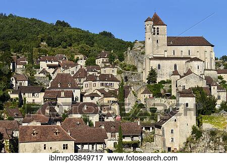 "Townscape of Saint-Cirq-Lapopie, Lot department, Midi-Pyrenees, France, Europe" View Large Photo Image Stock Photo - "Townscape of Saint-Cirq-Lapopie, Lot department, Midi-Pyrenees, France, Europe". Fotosearch