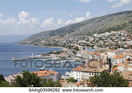 "Townscape of Senj, Senj, Kvarner Gulf, Croatia, Europe" View Large Photo Image Stock Image - "Townscape of Senj, Senj, Kvarner Gulf, Croatia, Europe". Fotosearch