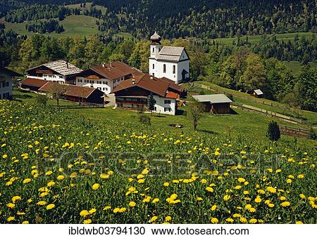 "Townscape of Wamberg, Wetterstein Mountains, Upper Bavaria, Bavaria, Germany, Europe" View Large Photo Image Stock Image - "Townscape of Wamberg, Wetterstein Mountains, Upper Bavaria, Bavaria, Germany, Europe". Fotosearch