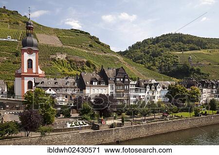 "Townscape of Zell and the Moselle Valley, Moselle river, Rhineland-Palatinate, Germany, Europe, PublicGround, Europe" View Large Photo Image Stock Image - "Townscape of Zell and the Moselle Valley, Moselle river, Rhineland-Palatinate, Germany, Europe, PublicGround, Europe". Fotosearch