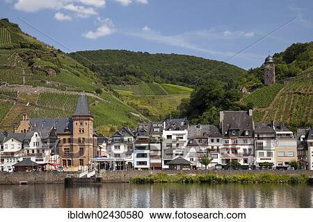 "Townscape of Zell and the Moselle Valley, Moselle river, Rhineland-Palatinate, Germany, Europe, PublicGround, Europe" View Large Photo Image Stock Image - "Townscape of Zell and the Moselle Valley, Moselle river, Rhineland-Palatinate, Germany, Europe, PublicGround, Europe". Fotosearch