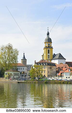 "Townscape, River Main, Kitzingen, Lower Franconia, Bavaria, Germany, Europe" View Large Photo Image Stock Image - "Townscape, River Main, Kitzingen, Lower Franconia, Bavaria, Germany, Europe". Fotosearch