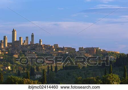 Townscape, San Gimignano, UNESCO World Heritage Site, Tuscany, Siena Province, Italy, Europe View Large Photo Image Stock Image - Townscape, San Gimignano, UNESCO World Heritage Site, Tuscany, Siena Province, Italy, Europe. Fotosearch