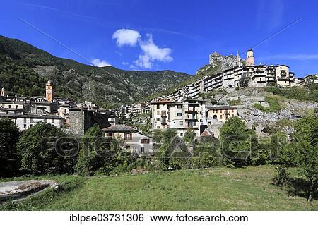 "Townscape, Tende, Departement Alpes-Maritimes, Region Provence-Alpes-Cote d’Azur, France, Europe" View Large Photo Image Stock Photograph - "Townscape, Tende, Departement Alpes-Maritimes, Region Provence-Alpes-Cote d’Azur, France, Europe". Fotosearch