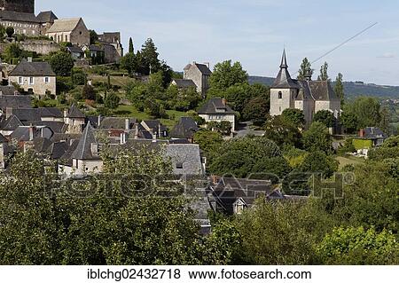 "Townscape, Turenne, labelled Les Plus Beaux Villages de France, Correze, Limousin, France, Europe" View Large Photo Image Stock Photo - "Townscape, Turenne, labelled Les Plus Beaux Villages de France, Correze, Limousin, France, Europe". Fotosearch