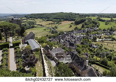 "Townscape, Turenne, labelled Les Plus Beaux Villages de France, Correze, Limousin, France, Europe" View Large Photo Image Stock Photo - "Townscape, Turenne, labelled Les Plus Beaux Villages de France, Correze, Limousin, France, Europe". Fotosearch