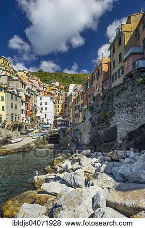 "Townscape, UNESCO World Heritage Site, Riomaggiore, Cinque Terre, Liguria, Italy, Europe" View Large Photo Image Stock Photo - "Townscape, UNESCO World Heritage Site, Riomaggiore, Cinque Terre, Liguria, Italy, Europe". Fotosearch