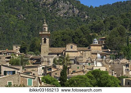 "Townscape, Valldemossa, Majorca, Balearic Islands, Spain, Europe" View Large Photo Image Stock Image - "Townscape, Valldemossa, Majorca, Balearic Islands, Spain, Europe". Fotosearch