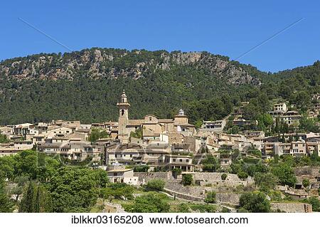 "Townscape, Valldemossa, Majorca, Balearic Islands, Spain, Europe" View Large Photo Image Stock Photo - "Townscape, Valldemossa, Majorca, Balearic Islands, Spain, Europe". Fotosearch