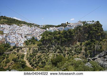 "Townscape, white village, Casares, Costa del Sol, Andalusia, Spain, Europe" View Large Photo Image Stock Image - "Townscape, white village, Casares, Costa del Sol, Andalusia, Spain, Europe". Fotosearch