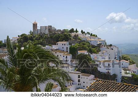 "Townscape, white village, Casares, Costa del Sol, Andalusia, Spain, Europe" View Large Photo Image Stock Image - "Townscape, white village, Casares, Costa del Sol, Andalusia, Spain, Europe". Fotosearch