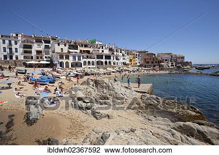 "Townscape with coast, Calella de Palafrugell, Costa Brava, Catalonia, Spain, Europe, PublicGround, Europe" View Large Photo Image Stock Image - "Townscape with coast, Calella de Palafrugell, Costa Brava, Catalonia, Spain, Europe, PublicGround, Europe". Fotosearch