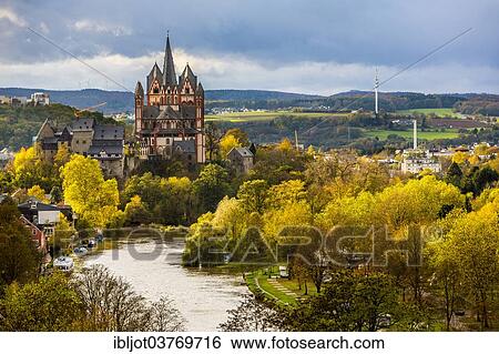 "Townscape with Limburg Cathedral, Limburg an der Lahn, Hesse, Germany, Europe" View Large Photo Image Stock Photograph - "Townscape with Limburg Cathedral, Limburg an der Lahn, Hesse, Germany, Europe". Fotosearch
