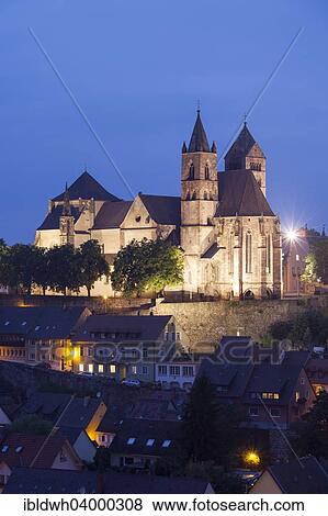 "Townscape with St. Stephansmunster Cathedral, Breisach am Rhein, Upper Rhine, Baden-Wuerttemberg, Germany, Europe" View Large Photo Image Stock Photo - "Townscape with St. Stephansmunster Cathedral, Breisach am Rhein, Upper Rhine, Baden-Wuerttemberg, Germany, Europe". Fotosearch