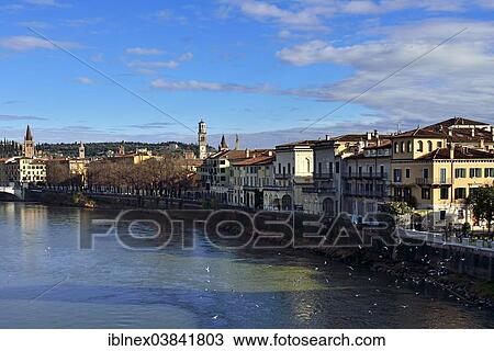 "Townscape with the Adige River, Verona, Veneto region, Italy, Europe" View Large Photo Image Stock Image - "Townscape with the Adige River, Verona, Veneto region, Italy, Europe". Fotosearch