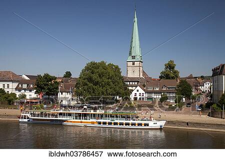 "Townscape with Weser river shore and Luther Church, Holzminden, Weser Uplands, Lower Saxony, Germany, Europe" View Large Photo Image Stock Photo - "Townscape with Weser river shore and Luther Church, Holzminden, Weser Uplands, Lower Saxony, Germany, Europe". Fotosearch