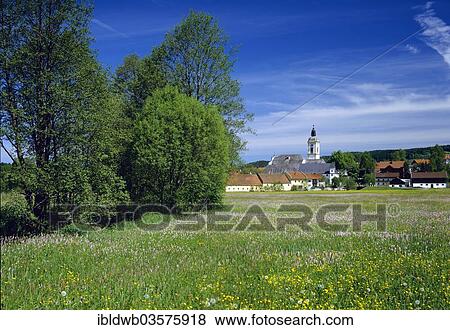 "Townview of Rinchnach, Bayrischer Wald, Bavaria, Germany, Europe" View Large Photo Image Stock Photo - "Townview of Rinchnach, Bayrischer Wald, Bavaria, Germany, Europe". Fotosearch