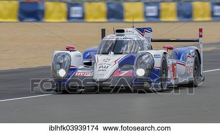 "Toyota TS040 Hybrid, No. 7, LM P1-H, of team Toyota Racing, Japan, in the free training for the 24 hours of Le Mans, Circuit de la Sarthe, Le Mans, France, Europe" View Large Photo Image Picture - "Toyota TS040 Hybrid, No. 7, LM P1-H, of team Toyota Racing, Japan, in the free training for the 24 hours of Le Mans, Circuit de la Sarthe, Le Mans, France, Europe". Fotosearch