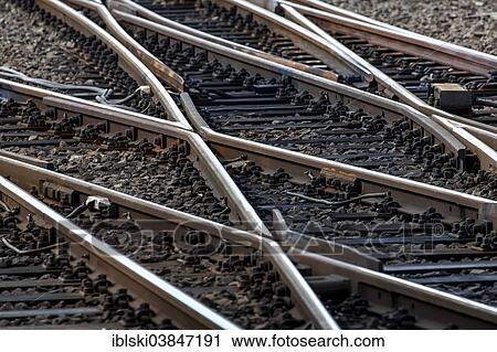 "Tracks and railway switches of the Deutsche Bahn AG at Frankfurt main station, Frankfurt am Main, Hesse, Germany, Europe" View Large Photo Image Stock Image - "Tracks and railway switches of the Deutsche Bahn AG at Frankfurt main station, Frankfurt am Main, Hesse, Germany, Europe". Fotosearch