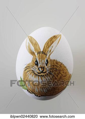Traditional decorated Easter eggs with Easter bunny illustration View Large Photo Image Stock Image - Traditional decorated Easter eggs with Easter bunny illustration. Fotosearch