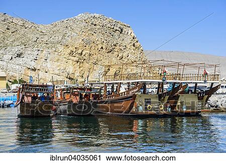 "Traditional dhows, Khasab, Musandam, Oman, Asia" View Large Photo Image Stock Image - "Traditional dhows, Khasab, Musandam, Oman, Asia". Fotosearch