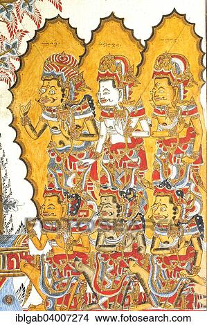 "Traditional Kamasan painting, Kertha Gosa pavilion, former Hall of Justice, in Puri Semarapura Palace, Klungkung, Bali, Indonesia, Asia" View Large Photo Image Picture - "Traditional Kamasan painting, Kertha Gosa pavilion, former Hall of Justice, in Puri Semarapura Palace, Klungkung, Bali, Indonesia, Asia". Fotosearch