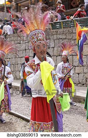 "Traditional parade in Aguas Calientes, Peru, South America" View Large Photo Image Stock Image - "Traditional parade in Aguas Calientes, Peru, South America". Fotosearch
