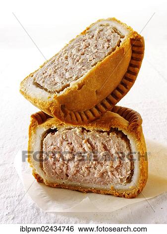 Traditional pork pie View Large Photo Image Stock Photograph - Traditional pork pie. Fotosearch