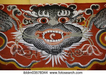 "Traditional religious decoration on a building, Jakar, Bumthang district, Bhutan, Asia" View Large Photo Image Picture - "Traditional religious decoration on a building, Jakar, Bumthang district, Bhutan, Asia". Fotosearch