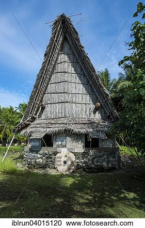 "Traditional thatched hut, Yap Island, Caroline Islands, Micronesia, Oceania" View Large Photo Image Stock Image - "Traditional thatched hut, Yap Island, Caroline Islands, Micronesia, Oceania". Fotosearch