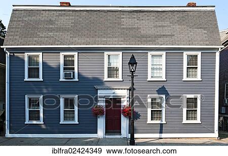 Traditional wooden house in Marblehead, Essex County, Massachusetts, New England, USA, United States, North America View Large Photo Image Stock Photo - Traditional wooden house in Marblehead, Essex County, Massachusetts, New England, USA, United States, North America. Fotosearch