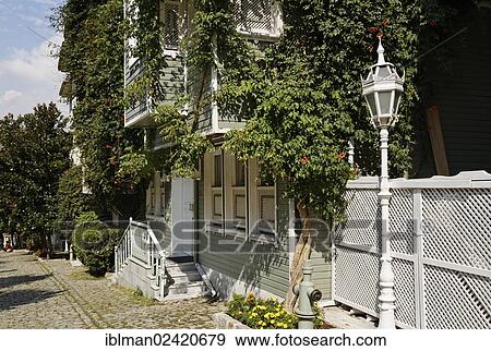 Traditional wooden houses, Sogukcesme Sokak, Sultanahmet historic district, Istanbul, Turkey, Europe, PublicGround, Asia View Large Photo Image Stock Photo - Traditional wooden houses, Sogukcesme Sokak, Sultanahmet historic district, Istanbul, Turkey, Europe, PublicGround, Asia. Fotosearch