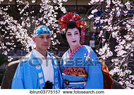 "Traditionally dressed mand geisha in the Geisha quarter Gion, Kyoto, Japan, Asia" View Large Photo Image Stock Photo - "Traditionally dressed mand geisha in the Geisha quarter Gion, Kyoto, Japan, Asia". Fotosearch