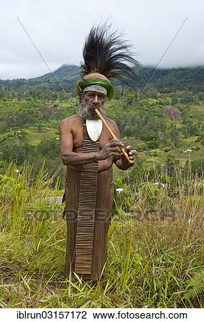 "Traditionally dressed tribal chief in the Highlands, Paya, Highland, Papua New Guinea, Oceania" View Large Photo Image Stock Image - "Traditionally dressed tribal chief in the Highlands, Paya, Highland, Papua New Guinea, Oceania". Fotosearch