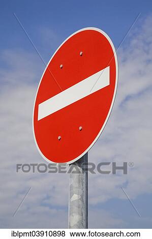 "Traffic sign, Do not enter, Hungary, Europe" View Large Photo Image Stock Photo - "Traffic sign, Do not enter, Hungary, Europe". Fotosearch