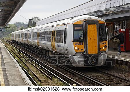 "Train of the South-Eastern Railway, Canterbury Railway Station, South East England, administrative county of Kent, England, United Kingdom, Europe" View Large Photo Image Stock Photo - "Train of the South-Eastern Railway, Canterbury Railway Station, South East England, administrative county of Kent, England, United Kingdom, Europe". Fotosearch