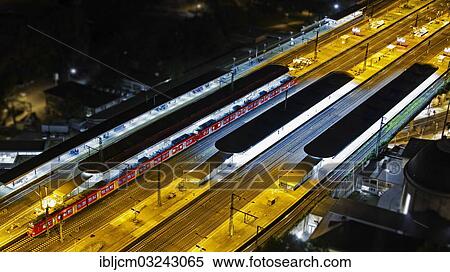 Stock Photography - "Train station, Cologne, Rhineland, North Rhine-Westphalia, Germany, Europe". Fotosearch