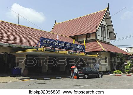Stock Photo - "Train station in Chiang Mai, Thailand, Asia". Fotosearch