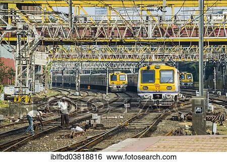 "Trains arriving at Churchgate Railway Station, Mumbai, Maharashtra, India, Asia" View Large Photo Image Stock Photograph - "Trains arriving at Churchgate Railway Station, Mumbai, Maharashtra, India, Asia". Fotosearch