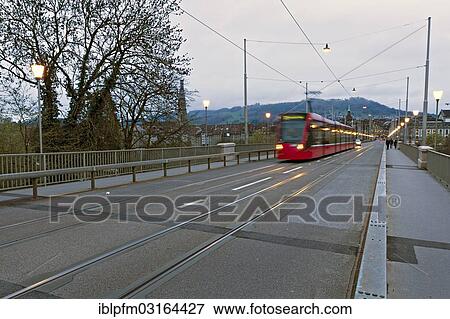 "Tram on the Kornhausbruecke bridge, Bern, Canton of Bern, Switzerland, Europe" View Large Photo Image Stock Photo - "Tram on the Kornhausbruecke bridge, Bern, Canton of Bern, Switzerland, Europe". Fotosearch