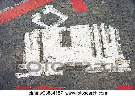 "Tram, pictogram on the ground, Santa Cruz, Tenerife, Canary Islands, Spain, Europe" View Large Photo Image Stock Photo - "Tram, pictogram on the ground, Santa Cruz, Tenerife, Canary Islands, Spain, Europe". Fotosearch