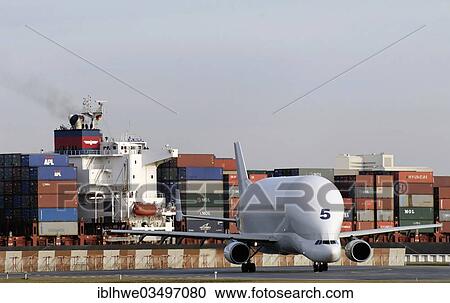 "Transport aircraft Airbus A300-600ST Super Transporter, also known as Beluga, Hamburg, Hamburg, Germany, Europe" View Large Photo Image Stock Image - "Transport aircraft Airbus A300-600ST Super Transporter, also known as Beluga, Hamburg, Hamburg, Germany, Europe". Fotosearch