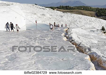 "Travertine terraces of Pamukkale, UNESCO World Heritage Site, Dinizli, Western Turkey, Turkey, Asia" View Large Photo Image Stock Photo - "Travertine terraces of Pamukkale, UNESCO World Heritage Site, Dinizli, Western Turkey, Turkey, Asia". Fotosearch