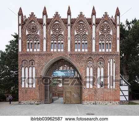 "Treptower Tor, inner gate, city gate of the medieval fortifications, Four Gates City, Neubrandenburg, Mecklenburg-Western Pomerania, Germany, Europe" View Large Photo Image Stock Photo - "Treptower Tor, inner gate, city gate of the medieval fortifications, Four Gates City, Neubrandenburg, Mecklenburg-Western Pomerania, Germany, Europe". Fotosearch
