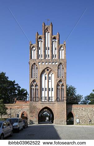 "Treptower Tor, outer gate, city gate of the medieval fortifications, Four Gates City, Neubrandenburg, Mecklenburg-Western Pomerania, Germany, Europe" View Large Photo Image Stock Image - "Treptower Tor, outer gate, city gate of the medieval fortifications, Four Gates City, Neubrandenburg, Mecklenburg-Western Pomerania, Germany, Europe". Fotosearch